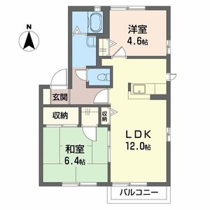 ウイングＡ・Ｂ A201号室
