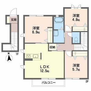 ファミールヨシダⅠ・Ⅱ 0203号-14