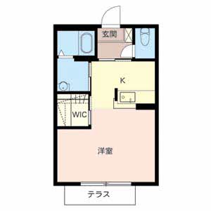 クラージュ 0102号室