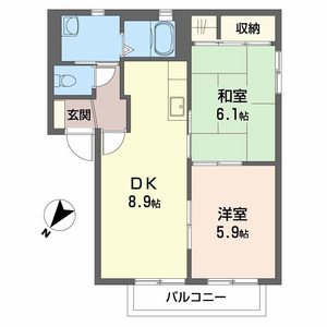 シャーメゾン　堅田 C102号室