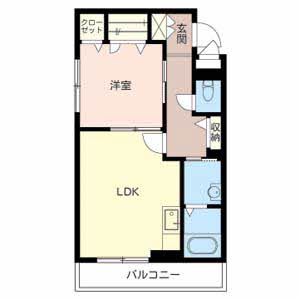 ウエスト　ヴィレッジⅢ 0303号室