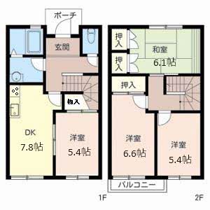 六甲桜ハイツＡ A102号-2