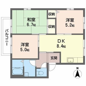 ローザパレスＥ E211号室