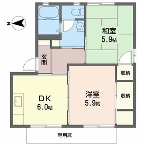 ディアス須磨山手Ｅ E107号室