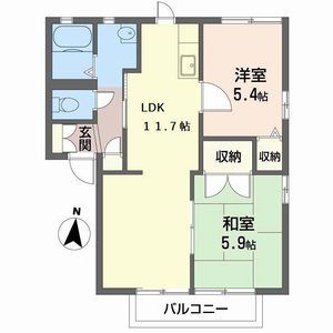 ハイツアイアンＡ A202号室