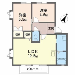 サンとざきＤ D202号室