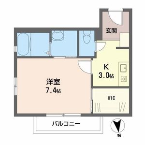 シャーメゾン行基 0203号室