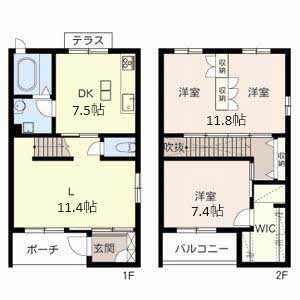 ヴィラ・ペティロッソ芦屋 J000号室