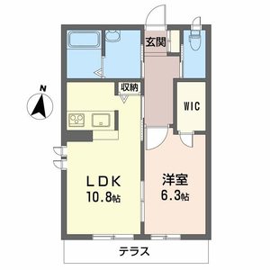 ラフィネＨＡＮＡ　Ｂ棟 B103号室