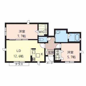 ヴィラ　ヴァレ～梅林聖坂Ⅲ～ 0101号室