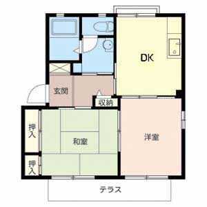 ハイツ　ツェントリィシュ C102号室