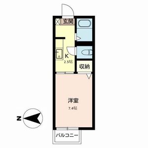 ハイツ　フラリッシュⅡ 0107号室