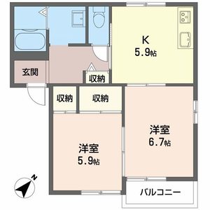 フォーレス　緑が丘 A202号室