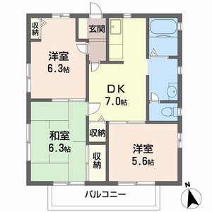 ヴィレッジ　キタ　Ｃ棟 0201号室