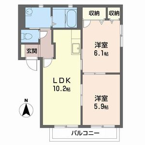 カーサ　チェレステ 0202号室