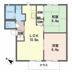 コスモスハイツ B102号室