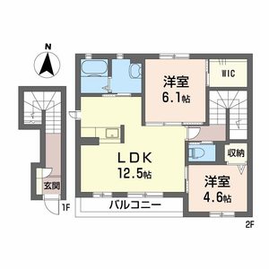 サフィール和布 0201号室