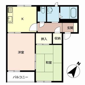 グリーンルミナス D102号室
