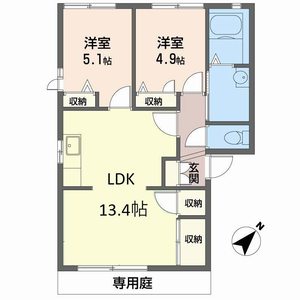 ヴィラ・シャンピニヨンⅡＥ 0101号室