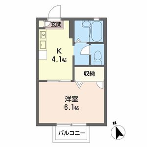 オークタウン書写Ｄ 0203号室