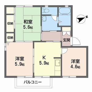 リバーヒルズさか B102号室