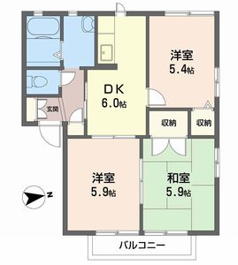 ディアス坂越 0206号室