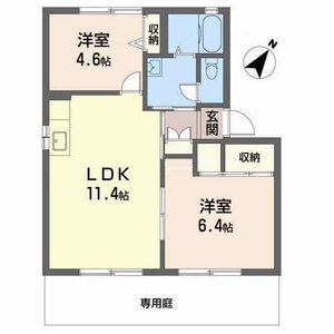フレグランス城南 B103号室