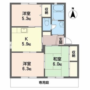 シャーメゾン志保 B102号室