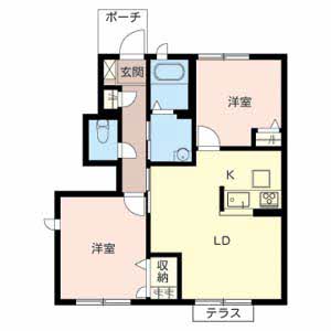 オレンジメゾン A102号室