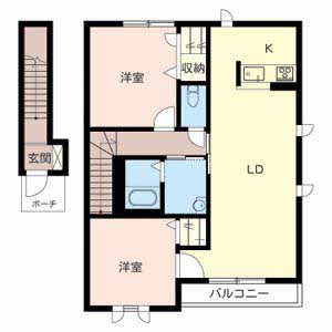 シャーメゾン南新在家 0202号室