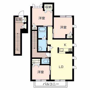 グランドゥール英賀保 B201号室