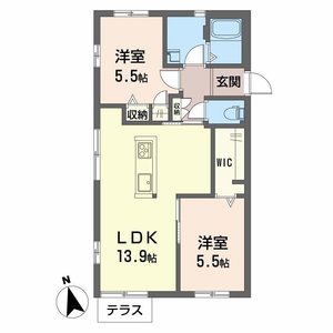 メゾン福田Ａ・Ｂ B101号室