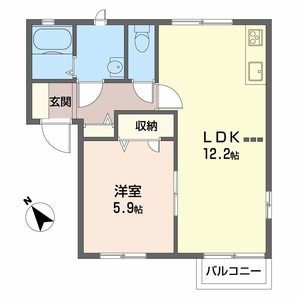 メゾン・ド・エフⅠ 0201号室