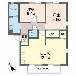 スカイヴィレッジ K201号室