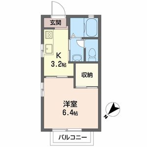 ディアス東舞子 0201号室