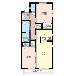 レジデンス梅ノ木 0201号-2