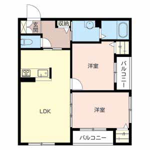 シャーメゾン観音寺Ａ0201-2