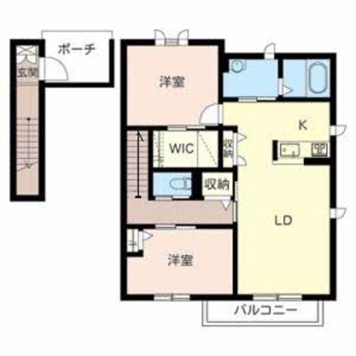 ヴィラーチェＨ＆ＫA201-2