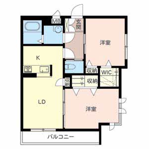 ベレオ宝塚 A201号-2