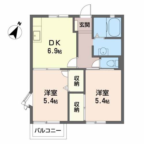 サカセ川ハイツＢ 0206号-2