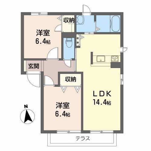 ソレイル・レヴァントⅠ・Ⅱ・Ⅲ番館 2102号-2