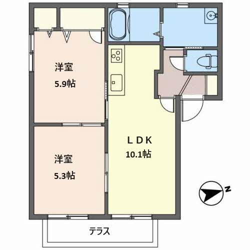シャーメゾン大庄B101-2