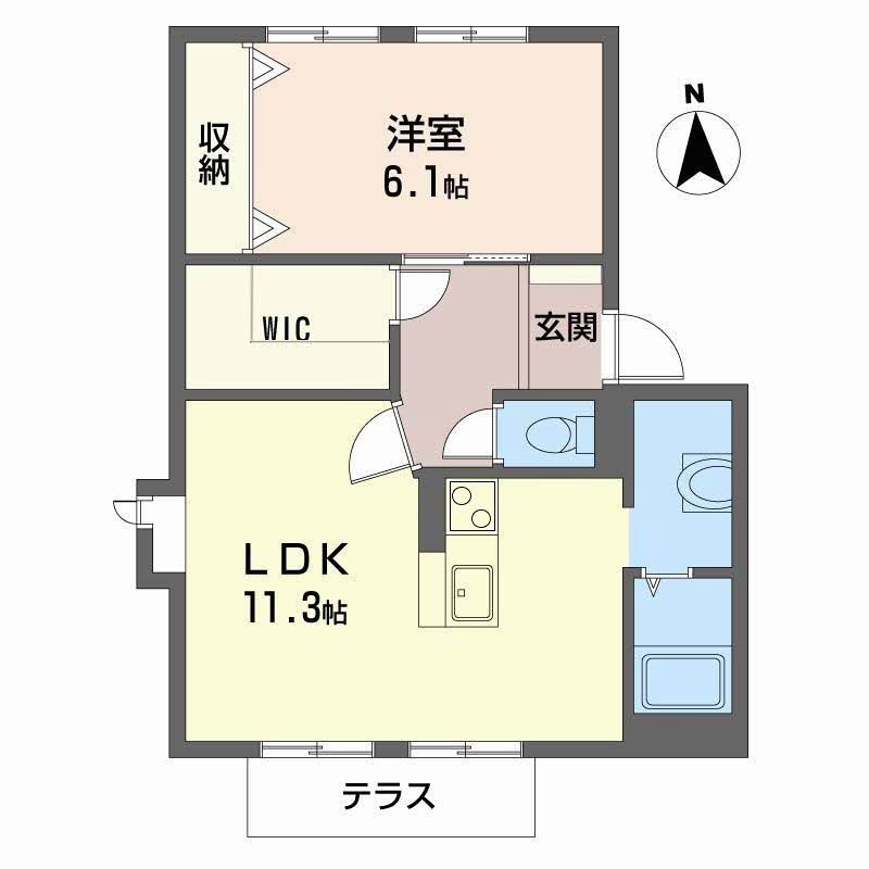 パークヒルズ左京Ａ・ＢB102-2