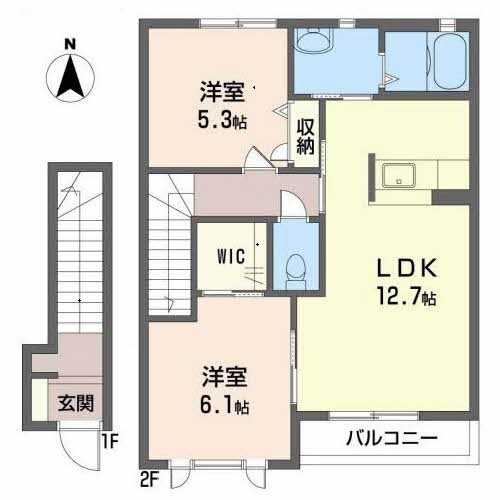 シュウ　メゾン　Ａ・Ｂ A202号-3