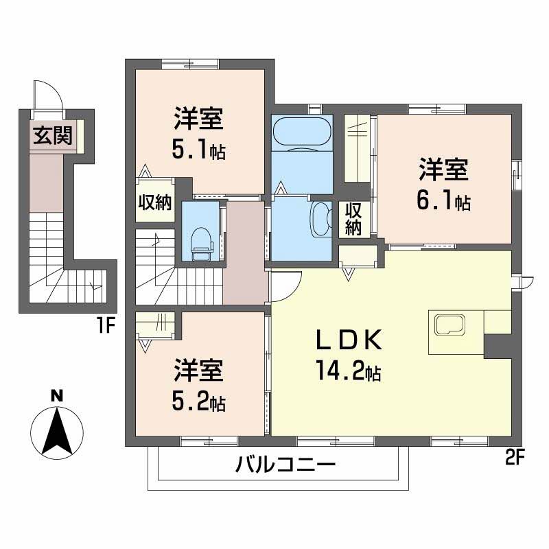 ラフィネ梅美台 G201号-16