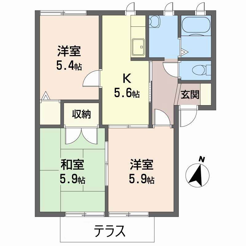 葛城ｇａｒｄｅｎｓＣ 0101号-14