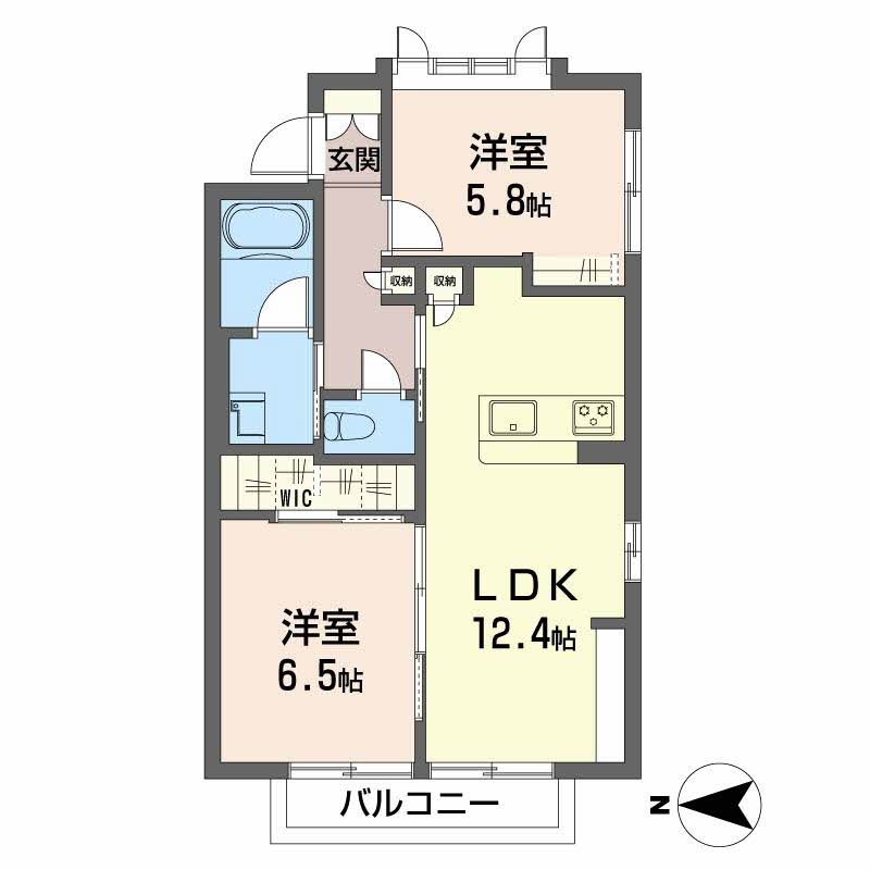 ヴィヴァーチェ桂 0203号-14