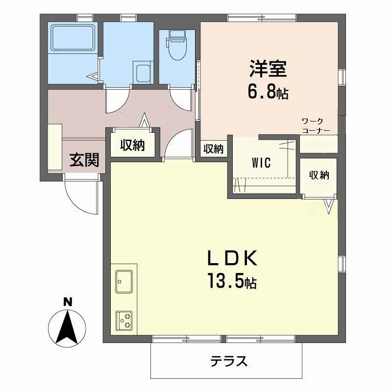 フレグランスタウン大槻Ｂ0105-2