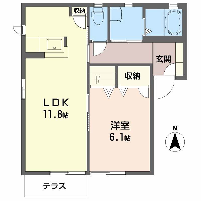 コーラル篠Ａ・Ｂ・ＣC101-2