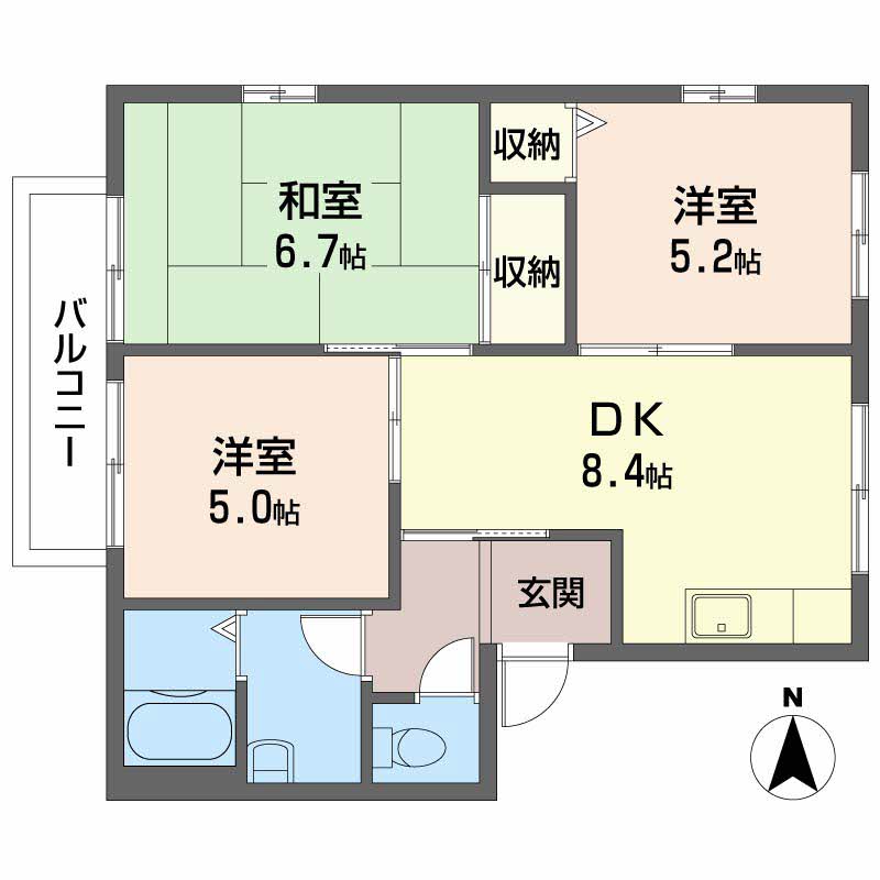 ローザパレスE E211号-1